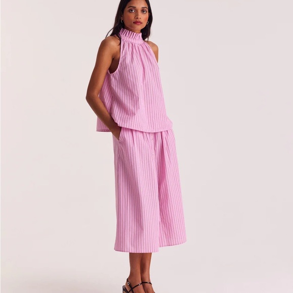 Balzac Paris Dresses & Skirts - Balzac Paris NWOT Pink Striped Midi Skirt